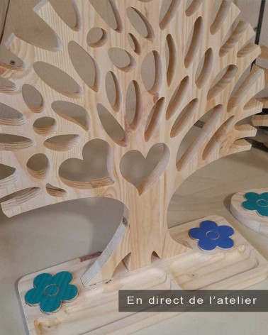 L'arbre à bijoux Arbre de Vie en direct de mon atelier de création en Alsace